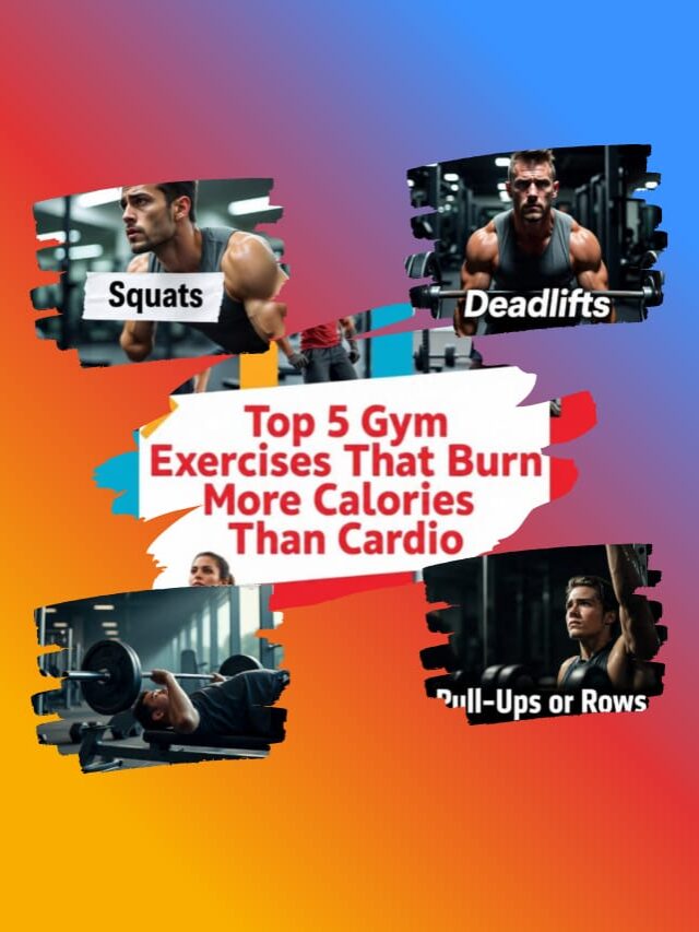 Train Well Daily: Top 5 Gym Exercises That Burn More Calories Than Cardio