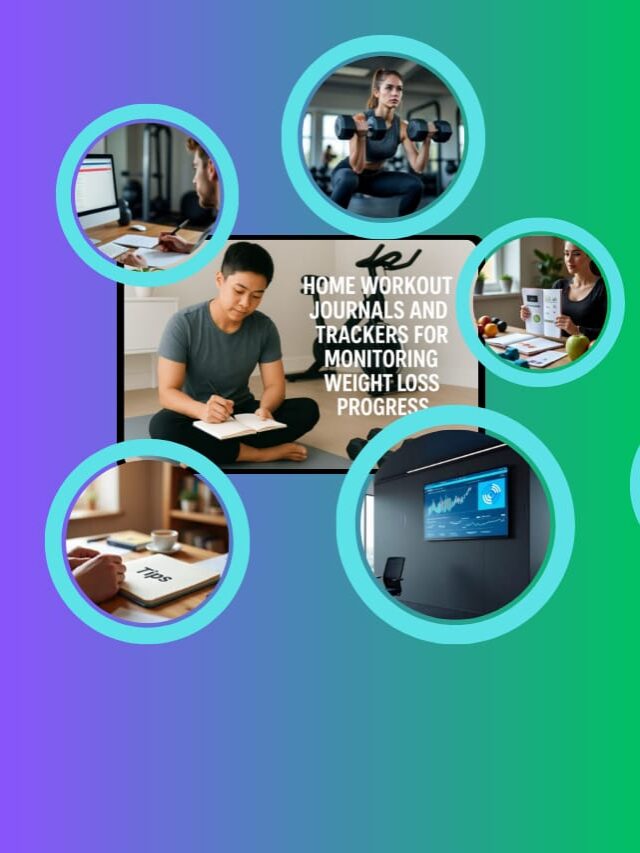 Train Well Daily: Home Workout Journals and Trackers for Monitoring Weight Loss Progress